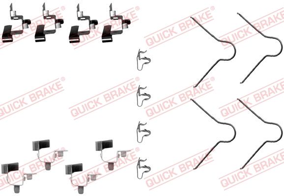 QUICK BRAKE Комплектующие, колодки дискового тормоза 109-1130